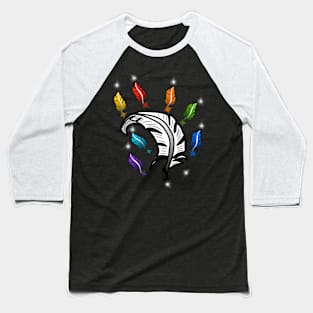 Rainbow Quill Baseball T-Shirt